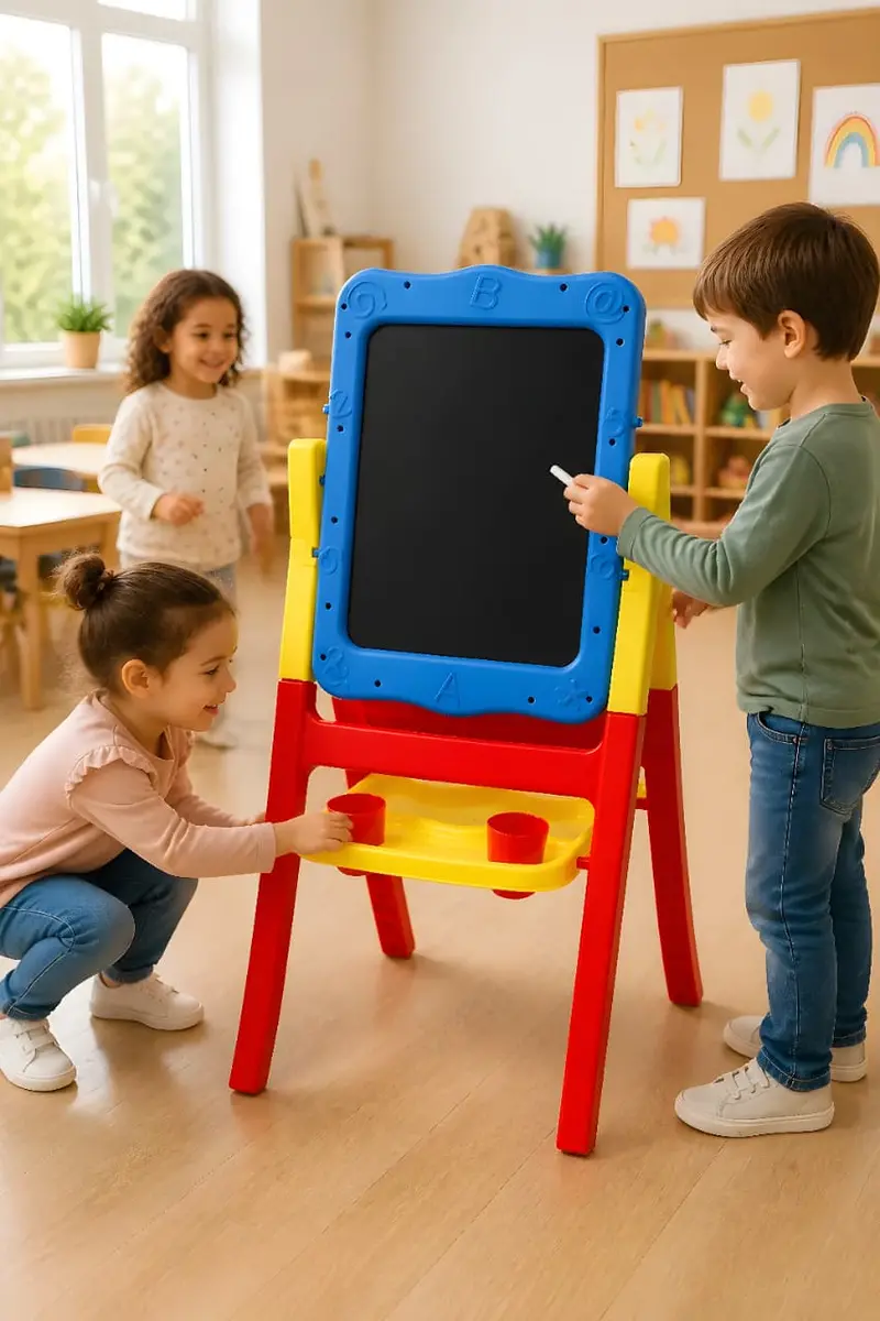 Dolu Mega Double-Sided Magnetic Writing Board – Large Dry-Erase Learning Surface 1