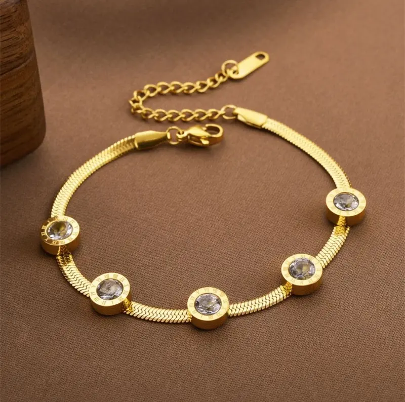 Dual-Tone Stainless Steel Bracelet – Sleek Two-Tone Finish With Polished Detailing 1