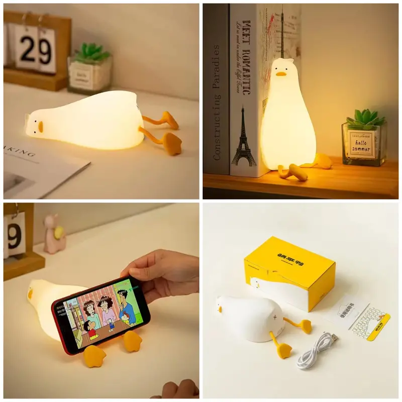 Duck-Shaped Led Table Lamp – Playful & Functional Night Light 1
