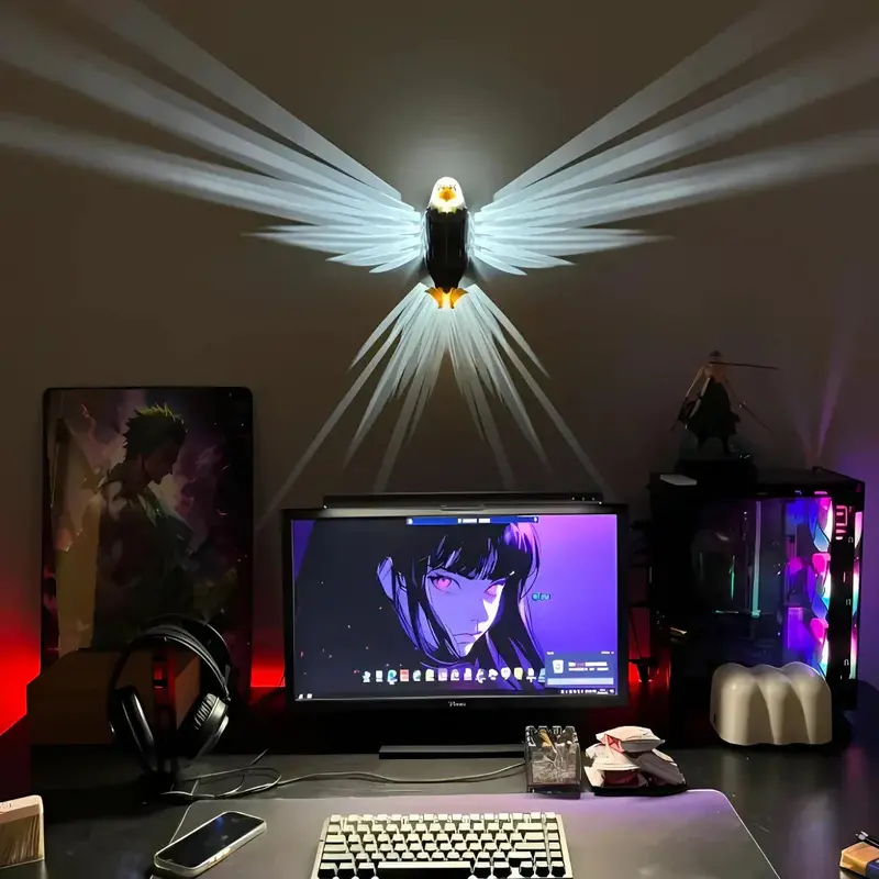 Eagle Wall-Mounted Lamp – Modern Led Accent Light For Indoor Spaces 1
