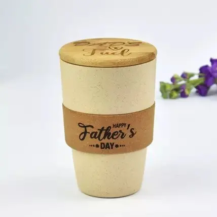 Eco-Friendly Bamboo Travel Mug – Father'S Day Gift 1
