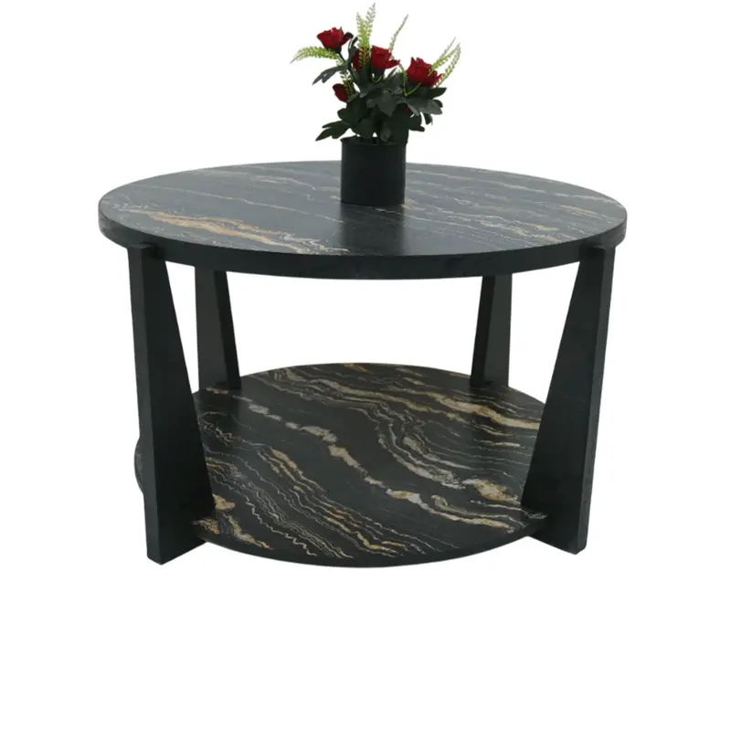 Elegant Round Stick Dining Table – Emi Financing Available 1