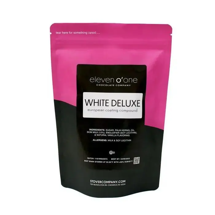 Eleven O'One White Compound Chocolate Wafers – 12 Oz Bag 1
