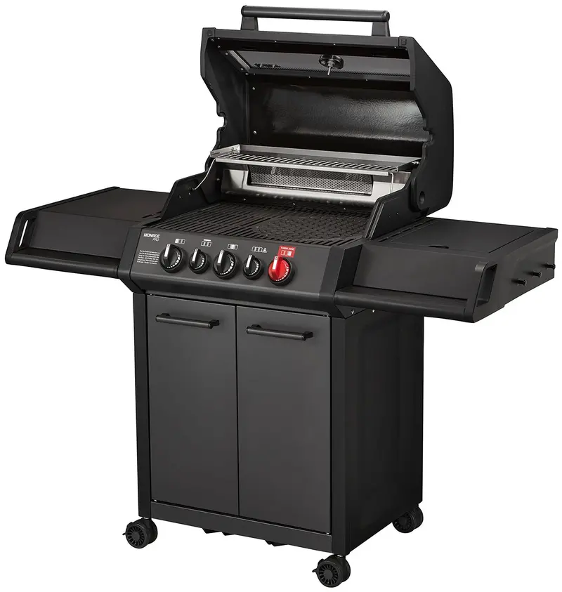 Enders Monroe Pro 3 Sik Turbo Shadow Gas Bbq – 3-Burner With Free Cover 1
