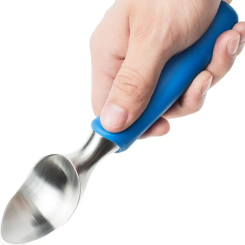Ergonomic Ice Cream Scoop With Release Lever 1