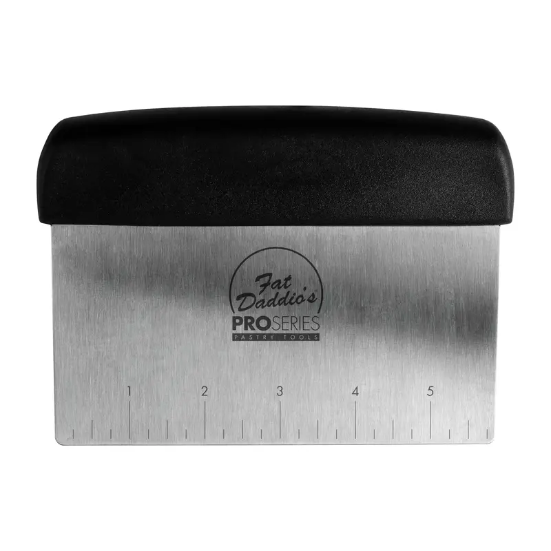 Fat Daddio’S Bench Scraper – 4.5" × 6" Stainless Steel 1