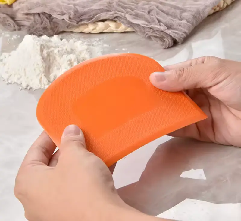Flexible Dough Scraper For Baking And Pastry Work 1