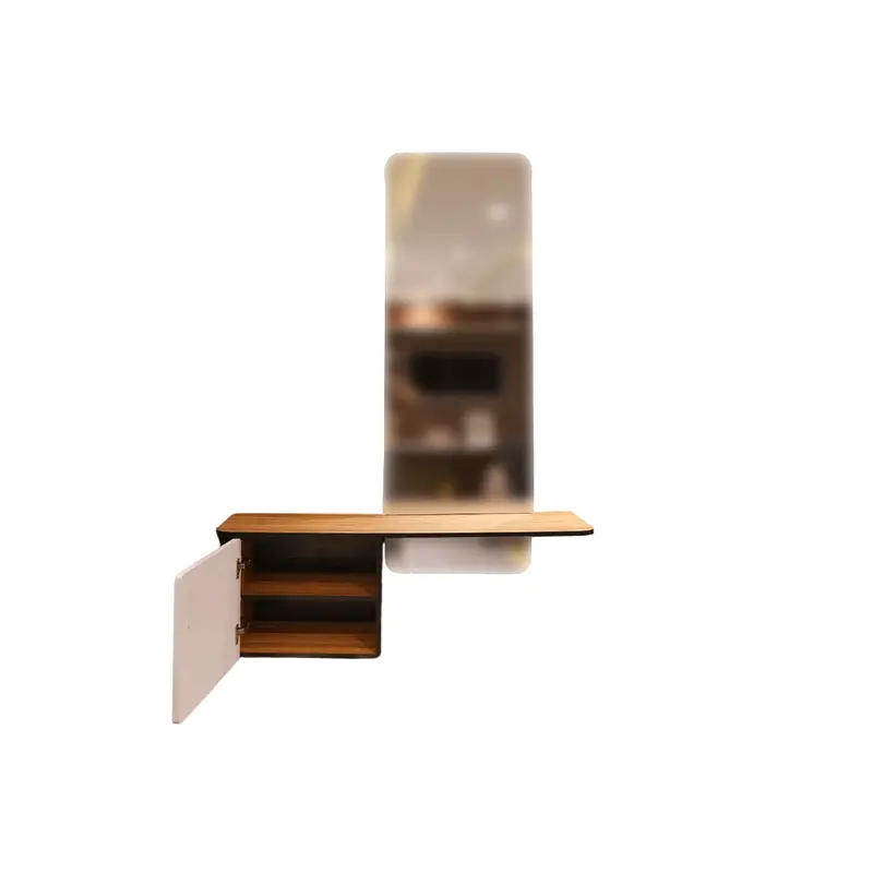 Full-Length Wall-Mount Dressing Mirror – Easy Install Option Available 1