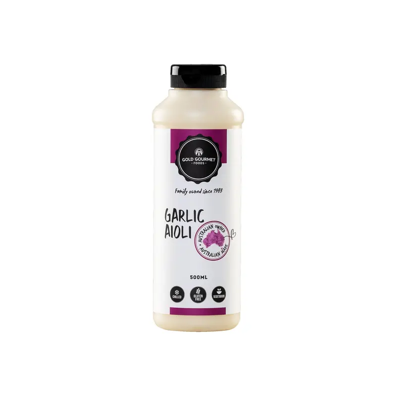 Gold Gourmet Garlic Aioli – Robust Roasted Garlic Mayonnaise 1