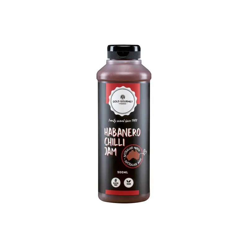 Gold Gourmet Habanero Chilli Jam – Fiery Sweet & Tangy Spread – 500Ml 1