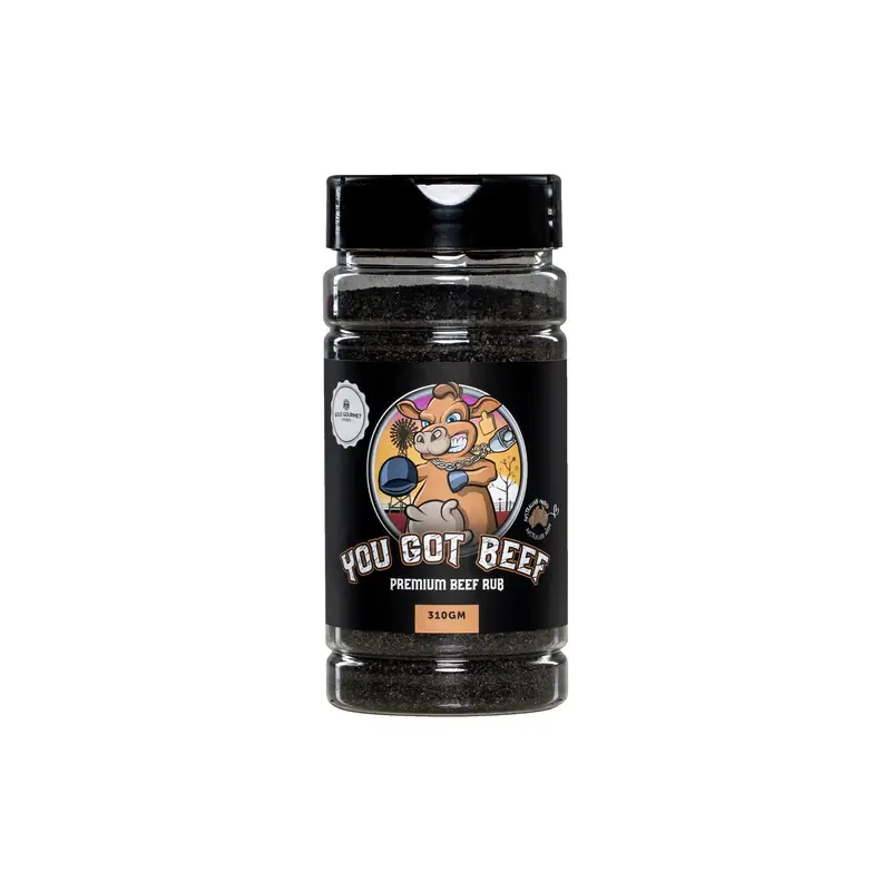 Gold Gourmet You Got Beef Rub – Bold 310G Steak & Grill Blend 1