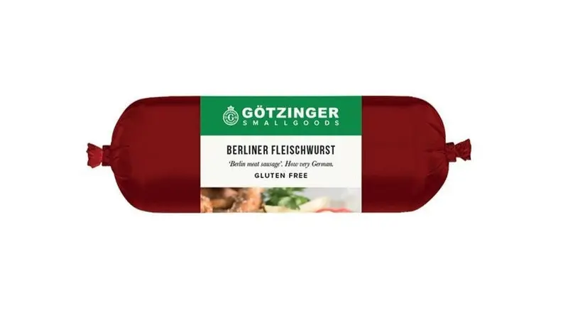 Gotzinger Berliner Fleischwurst – 500G Fine-Grain Deli Sausage 1