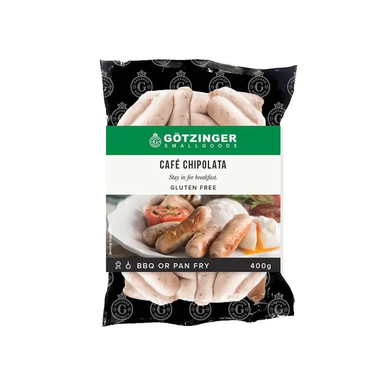 Gotzinger Café Chipolata Sausages – 400G 1