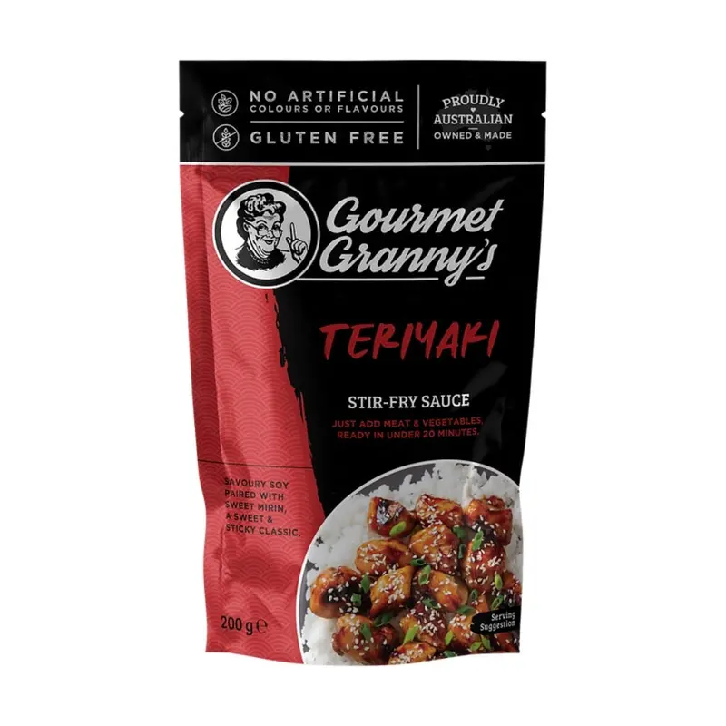 Gourmet Granny Teriyaki Stir-Fry Sauce – 200G 1