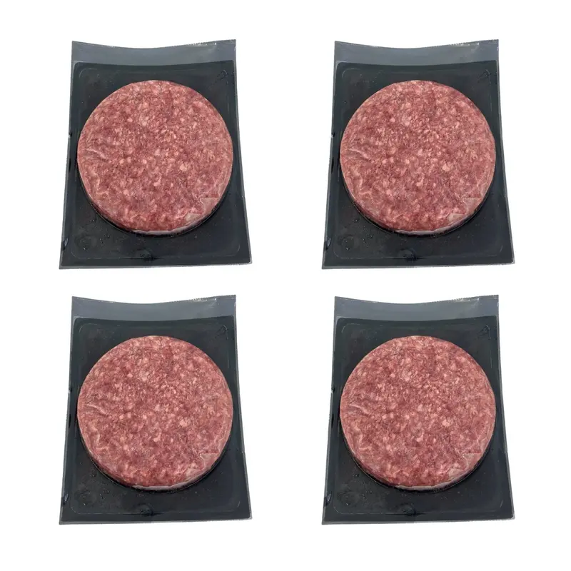 Grass-Fed Beef Burgers – 150G Patties, 4-Pack Family Bundle 1