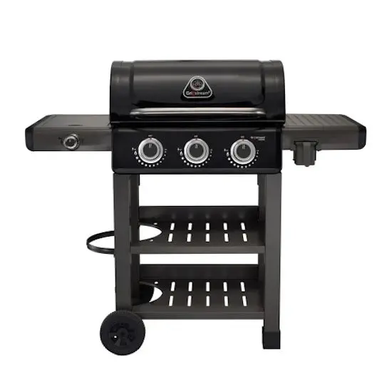 Grillstream Carbon 3-Burner Hybrid Gas And Charcoal Bbq 1