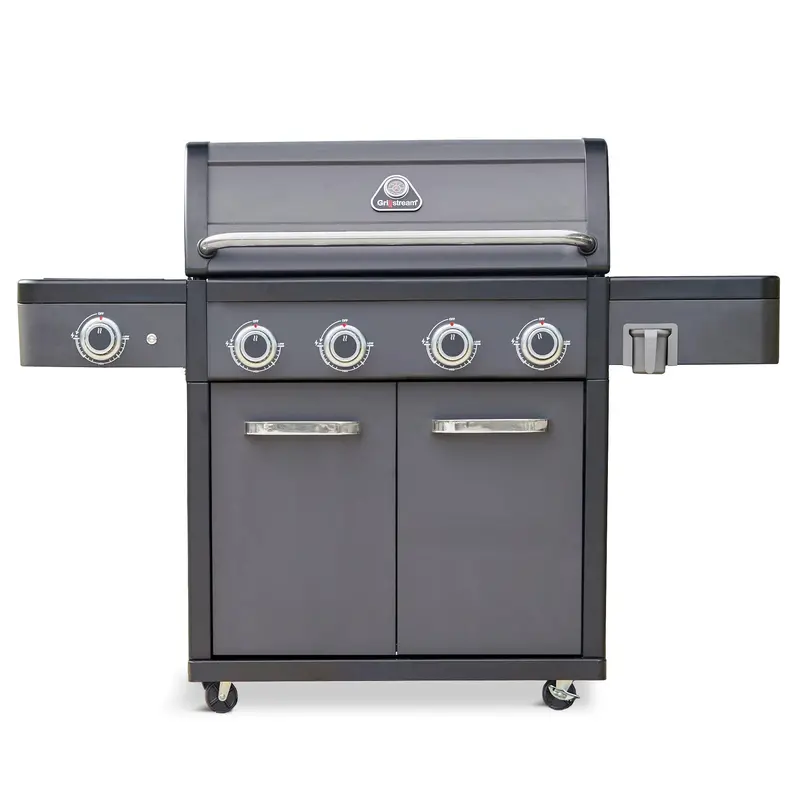 Grillstream Legacy 4-Burner Hybrid Gas & Charcoal Bbq 1