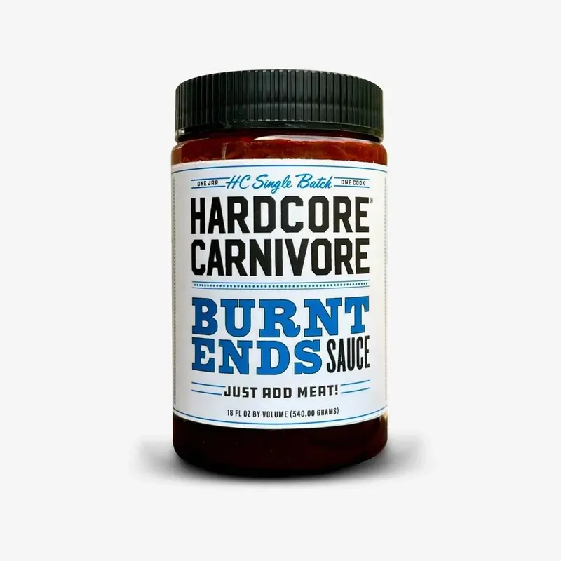 Hardcore Carnivore Burnt Ends Sauce – 454G Rich, Sticky Glaze For Pork & Beef 1