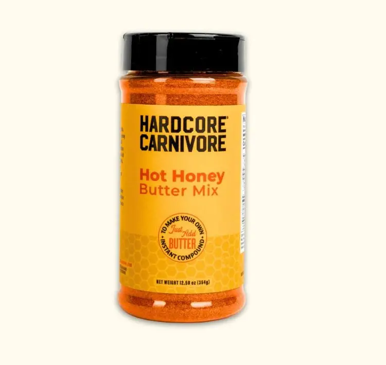 Hardcore Carnivore Hot Honey Butter Mix – Sweet Heat Compound Seasoning 1