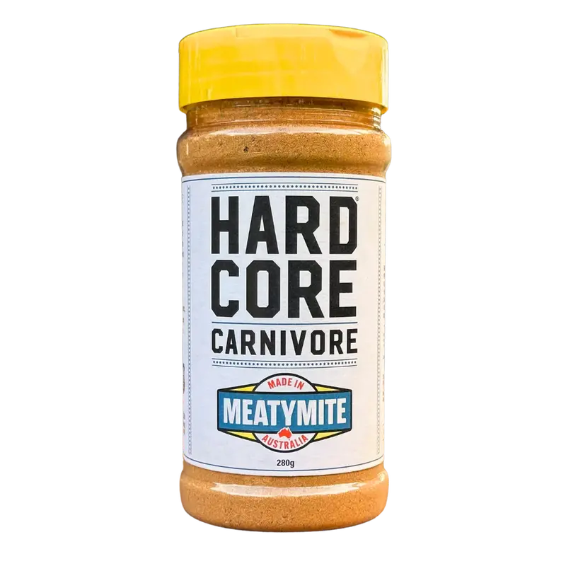 Hardcore Carnivore Meatymite Seasoning – Umami-Rich Dry Rub, 280 G 1