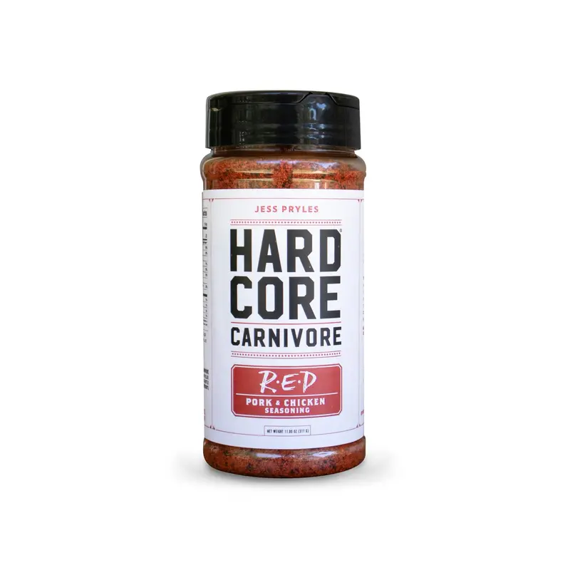 Hardcore Carnivore Red Seasoning – Pork & Chicken Rub, 311G 1