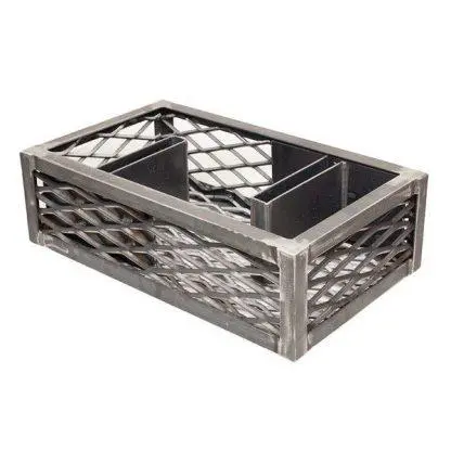 Heavy-Duty Charcoal Basket For Yoder Offset Smokers – 45 × 23 × 13 Cm 1