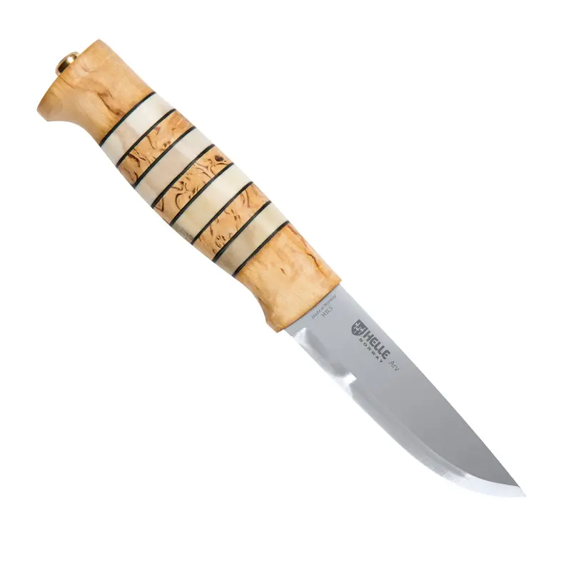 Helle Arv Outdoor Knife – Modern Heritage Blade With Leather Sheath 1