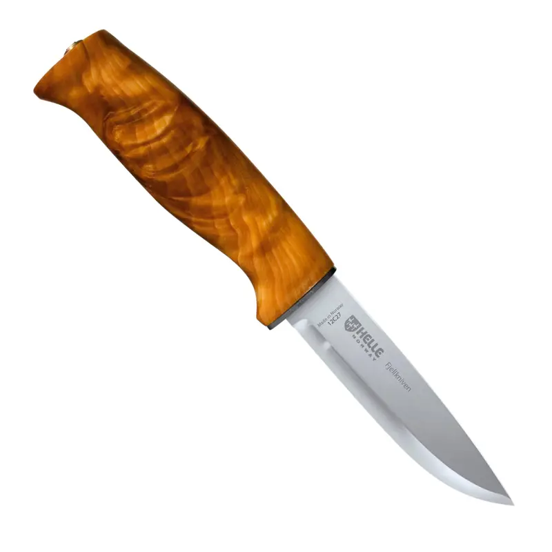 Helle Fjellkniven All-Terrain Outdoor Knife With Leather Sheath 1