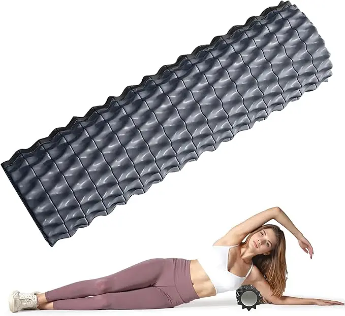 High-Density Eva Foam Roller (45 × 13 Cm) – Durable Myofascial Release Tool For Yoga, Pilates, Gym Recovery, And Targeted Muscle Relief 1