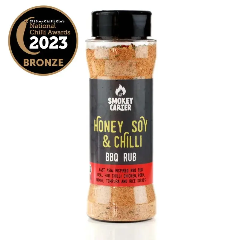Honey Soy & Chili Dry Rub – 100G Asian-Inspired Grill Seasoning 1