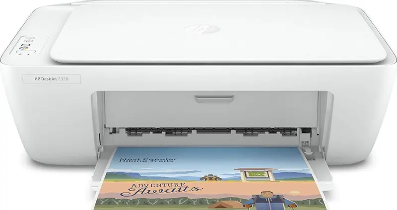 Hp Deskjet 2320 All-In-One Printer – Usb-Only Setup For Print, Scan & Copy, 1200 Dpi Resolution, 7.5 Ppm Speed, 1000-Page Monthly Duty Cycle (7Wn42B) 1