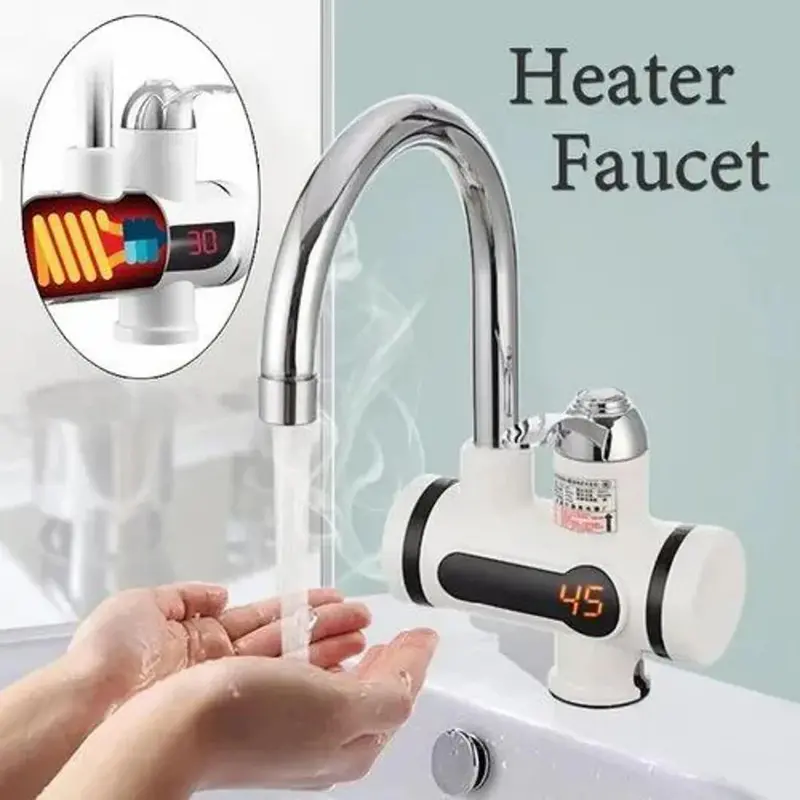 Instant Electric Hot Water Tap - On-Demand Heating Faucet 1