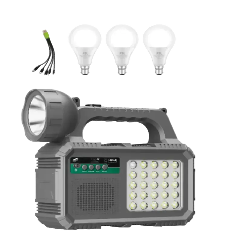 Itel Isls-001 Portable Solar Lighting Kit For Off-Grid Use 1