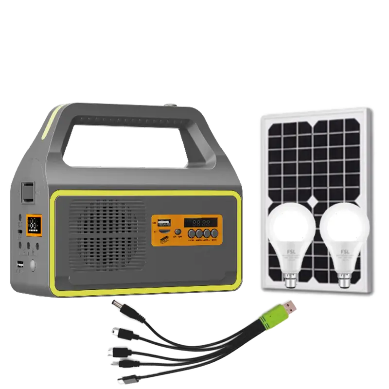 Itel Isls-002 Solar Light System With Led Panel And Battery 1