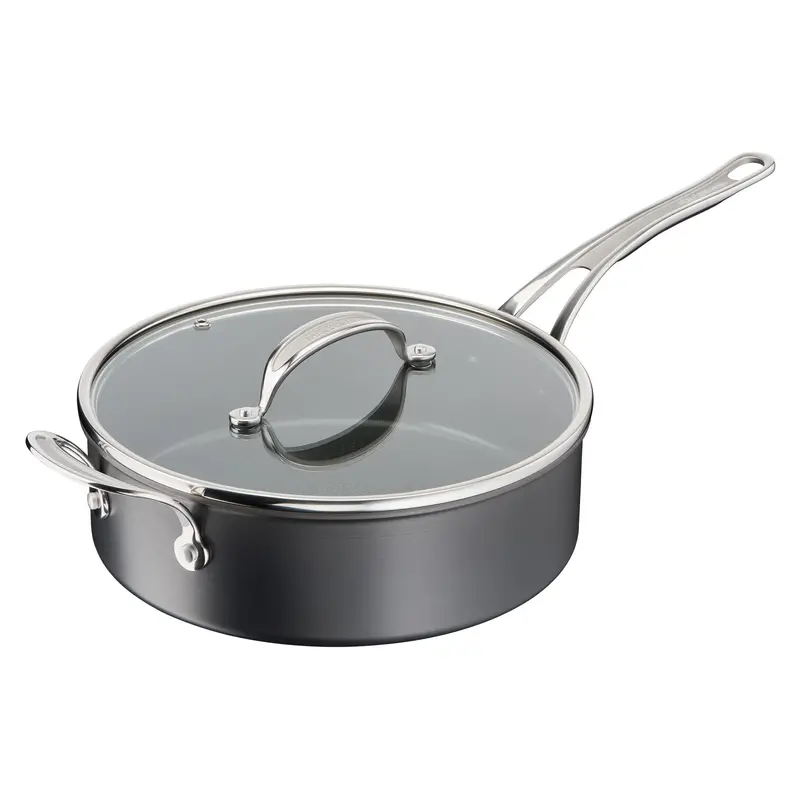 Jamie Oliver By Tefal Cooks Classic Hard-Anodised Sautepan (26Cm) With Lid – Instructions & Help 1