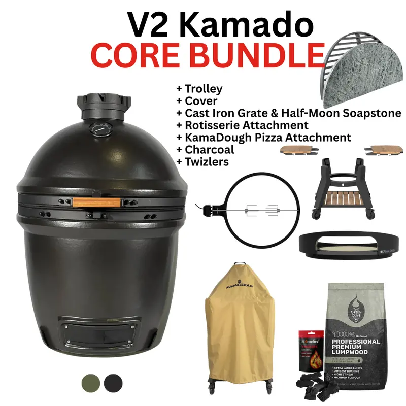 Kama Gear V2 Black Core Bundle – Essential Grill Accessories Pack 1