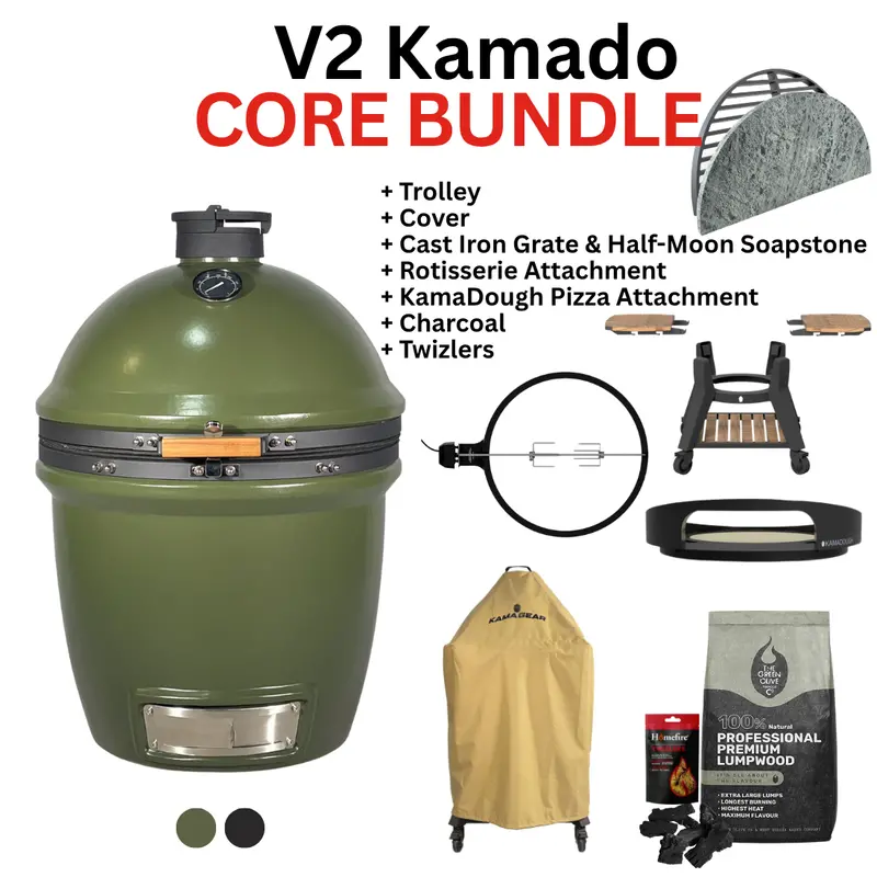Kama Gear V2 Green Core Bundle – Minimalist Outdoor Cooking Set 1
