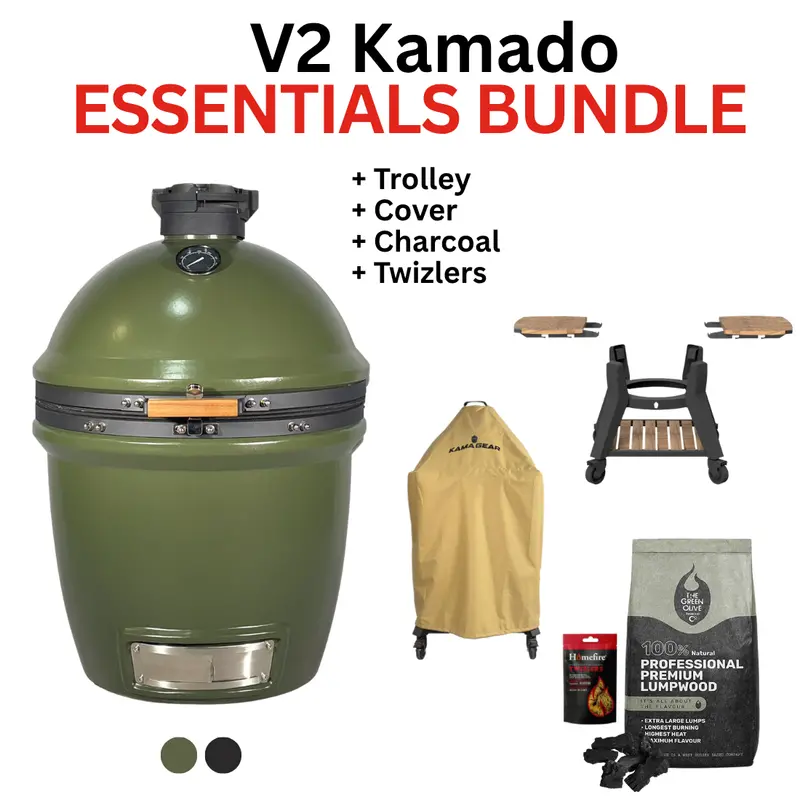 Kama Gear V2 Green Essentials Bundle – Complete Grill Accessory Set 1