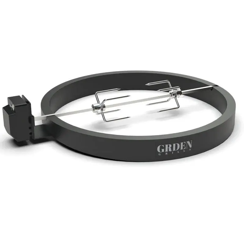 Kama Gear V2 Kamado Rotisserie Kit – Motorized Spit Assembly 1