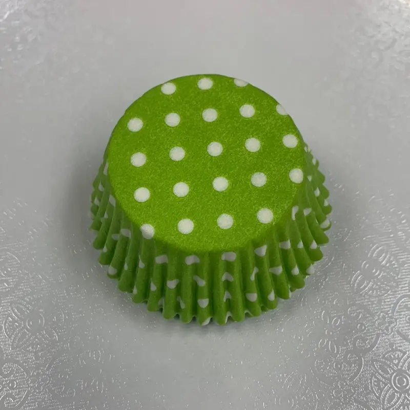 Key Lime Polka Dot Standard Liners – 30-Count (Bogo) 1
