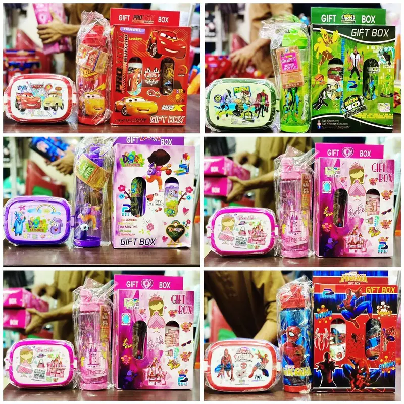 Kids’ Gift Set: Leak-Proof Lunch Box + Bpa-Free Insulated Water Bottle 1