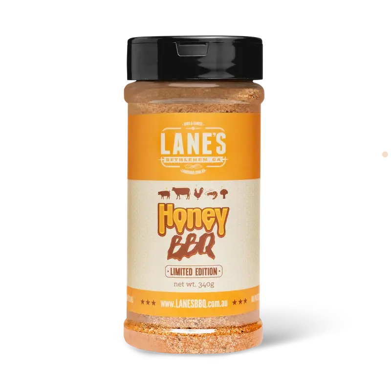 Lane’S Bbq Pitmaster Honey Bbq Dry Rub – 340G 1