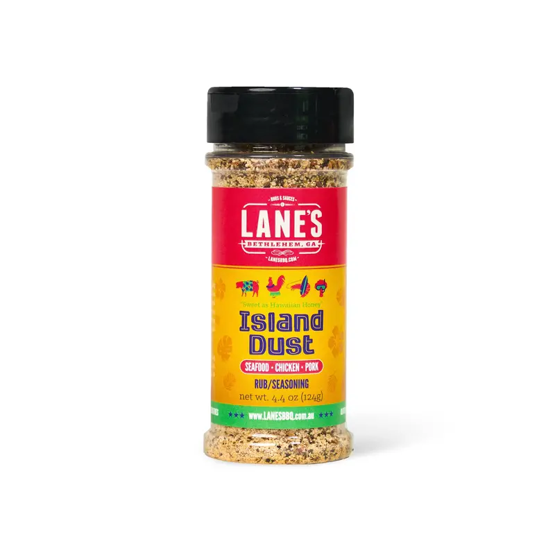 Lane’S Island Dust Hawaiian Dry Rub – Tropical Spice Blend, 124G 1