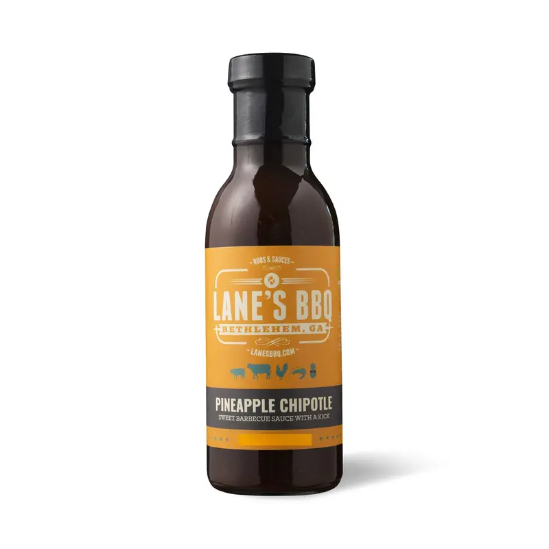 Lane'S Pineapple Chipotle Bbq Sauce – 365Ml Smoky Tropical Glaze 1