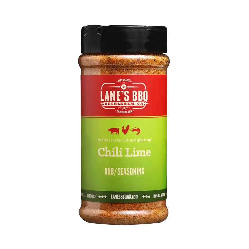 Lane'S Pitmaster Chili Lime Dry Rub – 351G Zesty Southwestern Seasoning 1