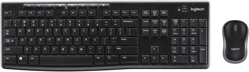 Logitech Mk270 Wireless Keyboard And Mouse Combo – Reliable Desktop Set 1