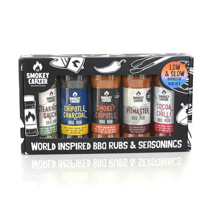 Low & Slow Bbq Rub Set By The Smokey Carter 1