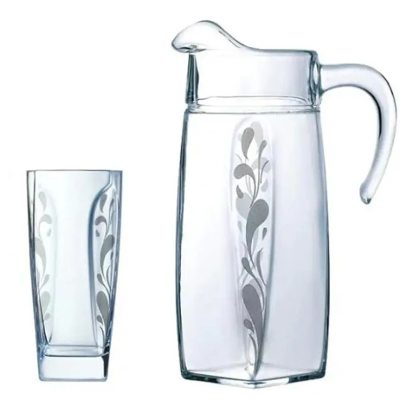 Luminarc Flame Sparkle Glass Drinkware Set – Modern Crystal-Like Tumblers For Everyday Use 1
