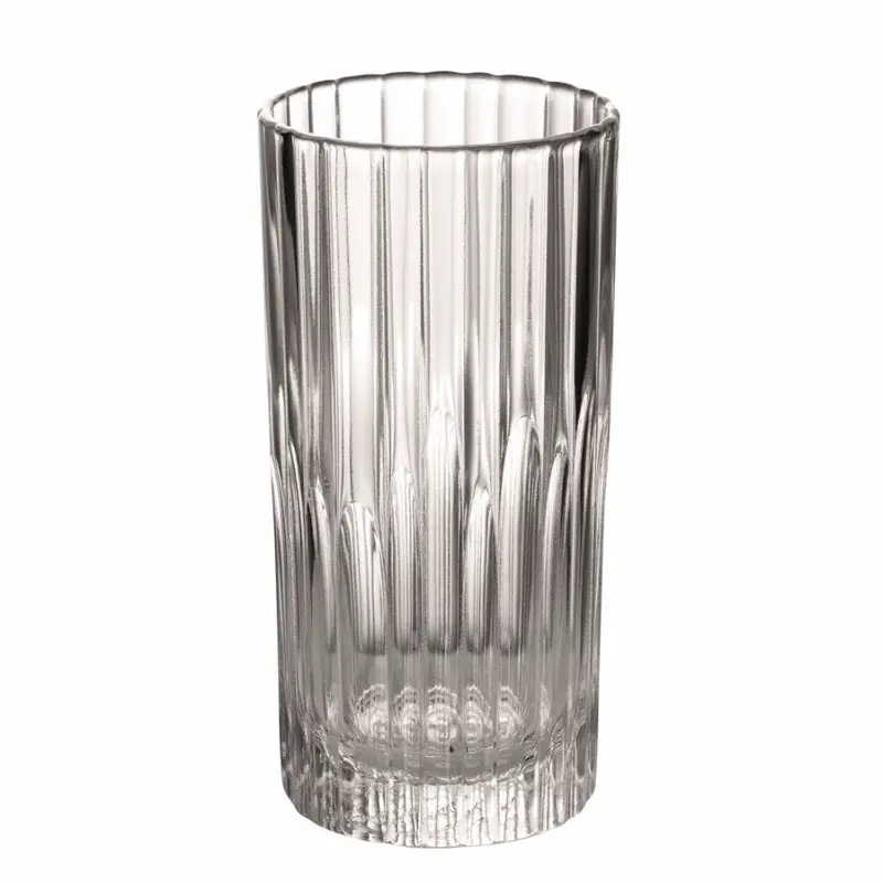 Manhattan Clear Highball Glass Tumbler (10.6 Oz, 6-Pack) 1