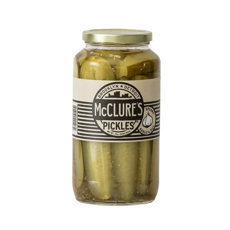 Mcclure’S Garlic Dill Pickles – Bold Fermented Flavor (500G) 1
